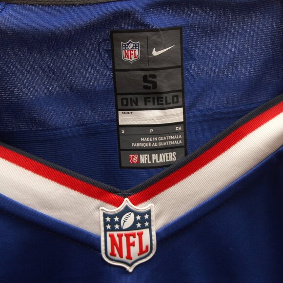 Thurman Thomas NFL Players Buffalo Bills 34 Blue Jersey Men's Size Small - Picture 5 of 15